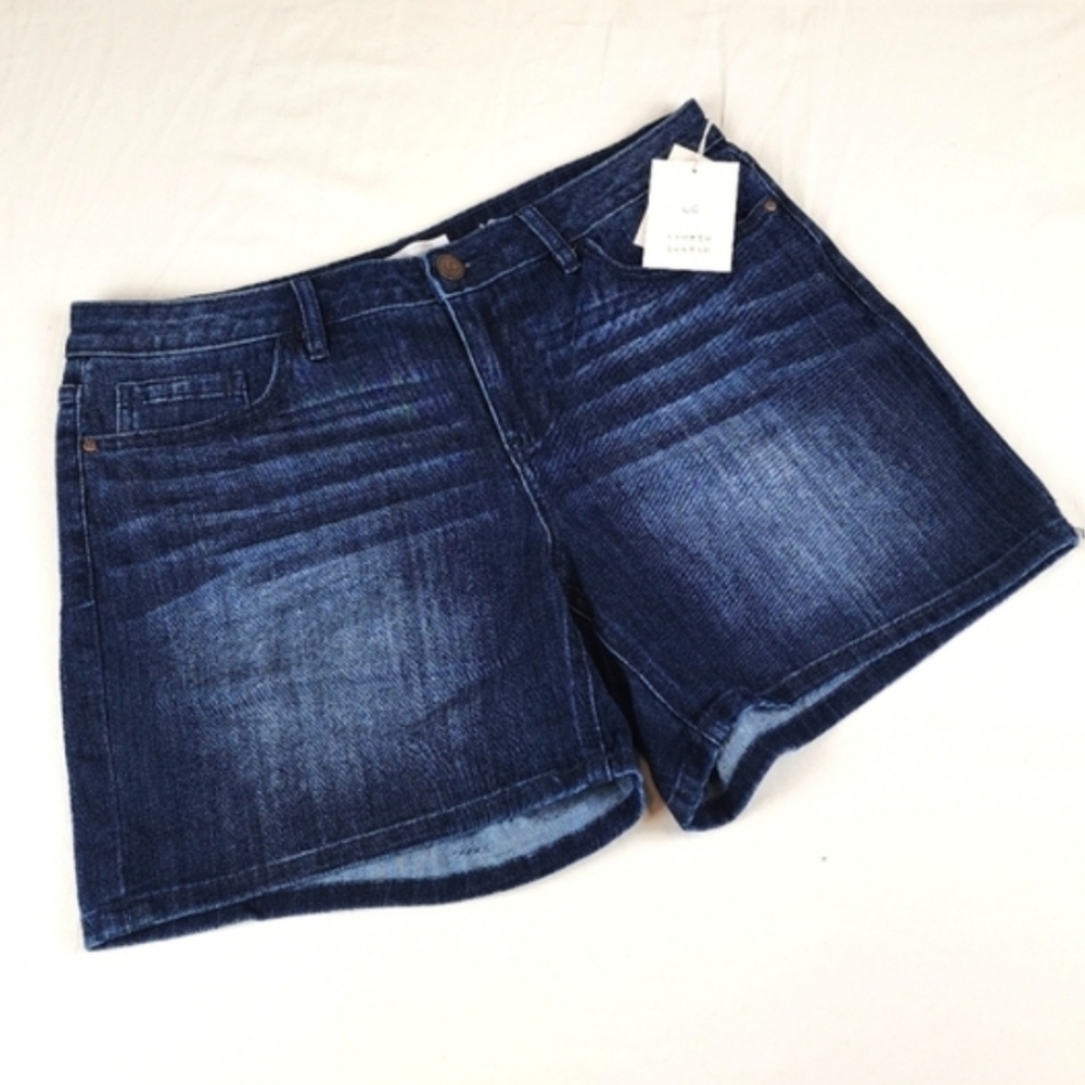 LC Lauren Conrad blue jeans shorts Size 10